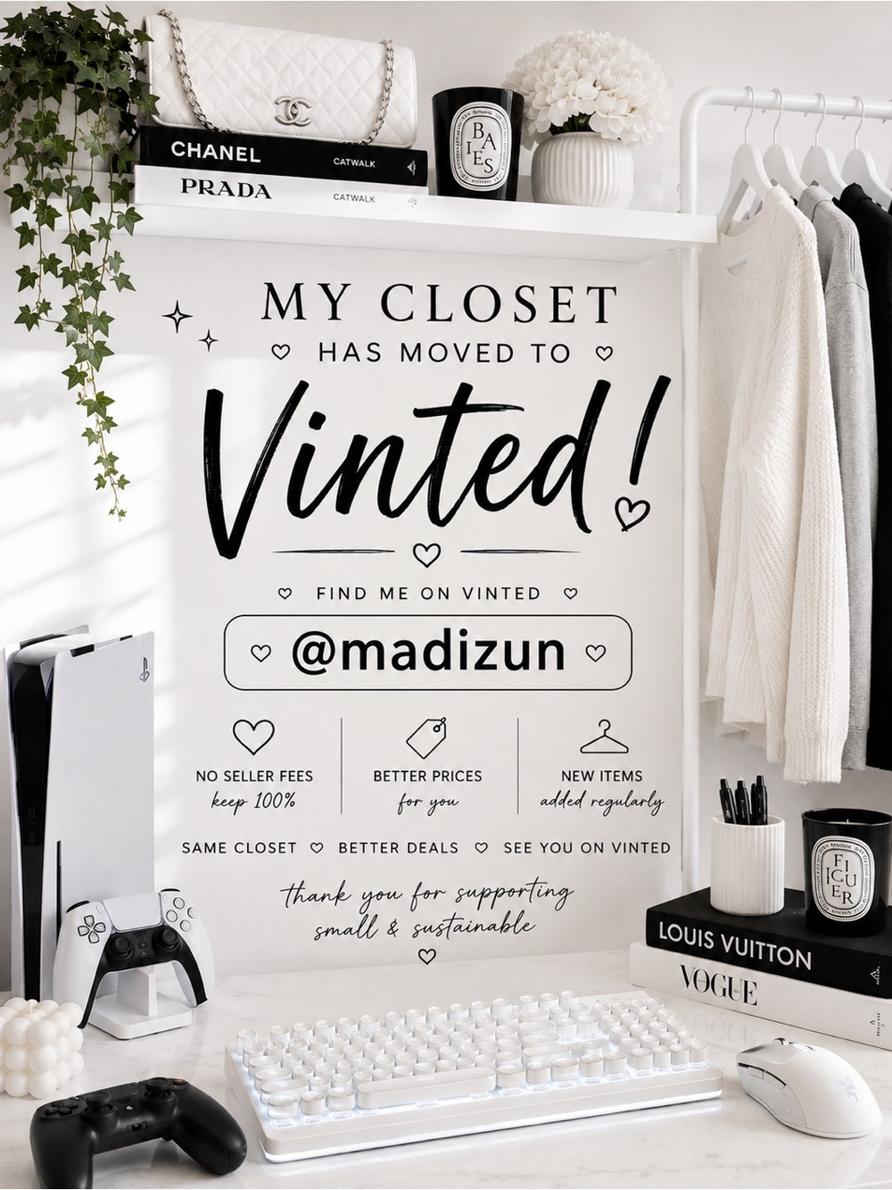 Find me on Vinted 🤍 
@madizun